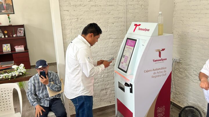 EN SERVICIO EL CAJERO DE ACTAS DE NACIMIENTO EN OFICIALÍA 01 DE REGISTRO CIVIL