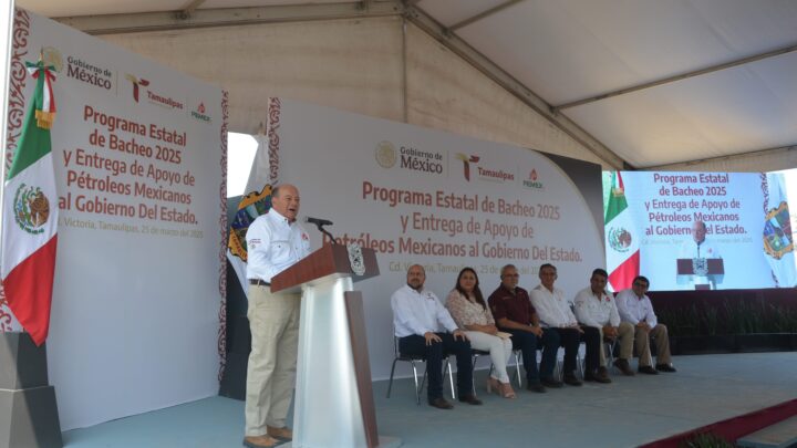 ENTREGA PEMEX APOYOS EN BENEFICIO DEL PUEBLO DE TAMAULIPAS