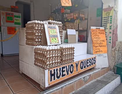 BAJA EL PRECIO DEL HUEVO EN CIUDAD MADERO. BAJA EL PRECIO DEL HUEVO EN CIUDAD MADERO.