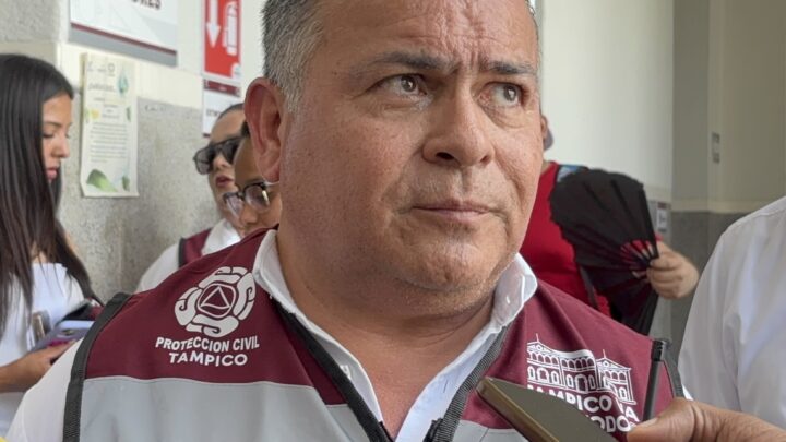 Protección Civil Trabaja en la Inspección de Edificios Antiguos en Tampico.