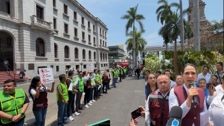 TAMPICO PARTICIPA EN EL PRIMER SIMUACRO NACIONAL 2025.