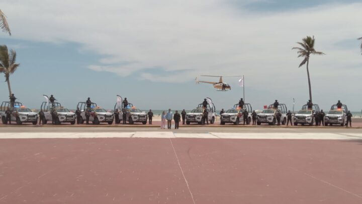 INICIA OPERATIVO DE SEGURIDAD Y ATENCIÓN TURÍSTICA EN PLAYA MIRAMAR POR SEMANA SANTA 2025