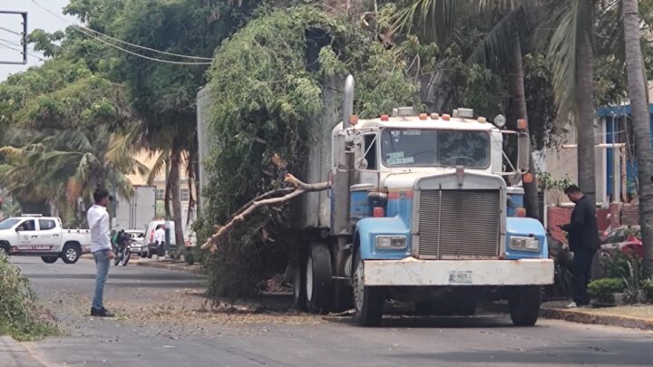 TARDE DE ACCIDENTES EN CIUDAD MADERO: UN TRÁILER SE ESTRELLA Y UN AUTO SE VUELCA.