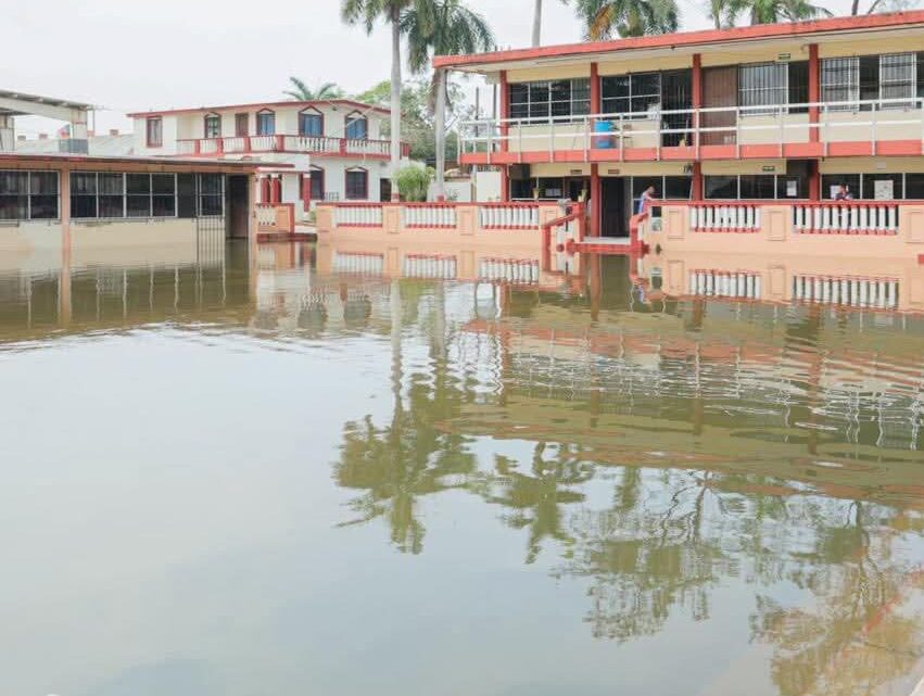 LLUVIAS CAUSAN AFECTACIONES EN ESCUELAS DE CIUDAD MADERO.
