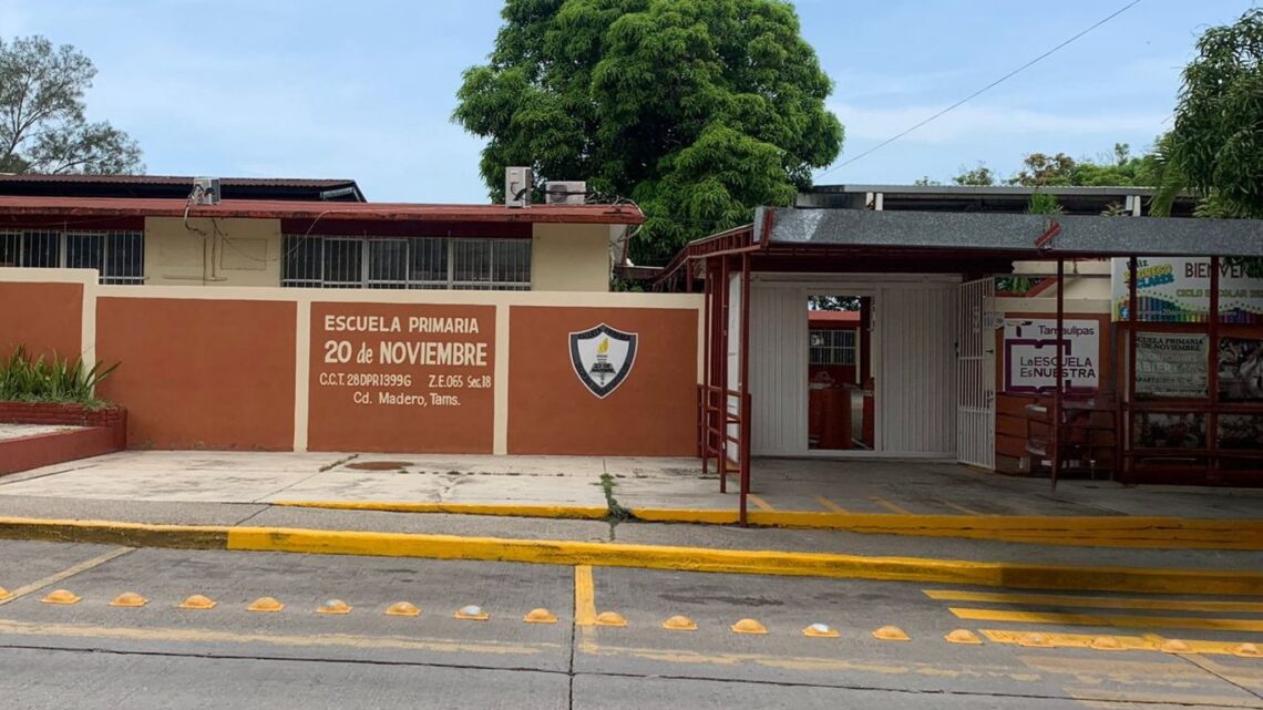 LISTAS LAS ESCUELAS DE CIUDAD MADERO PARA EL REGRESO A CLASES