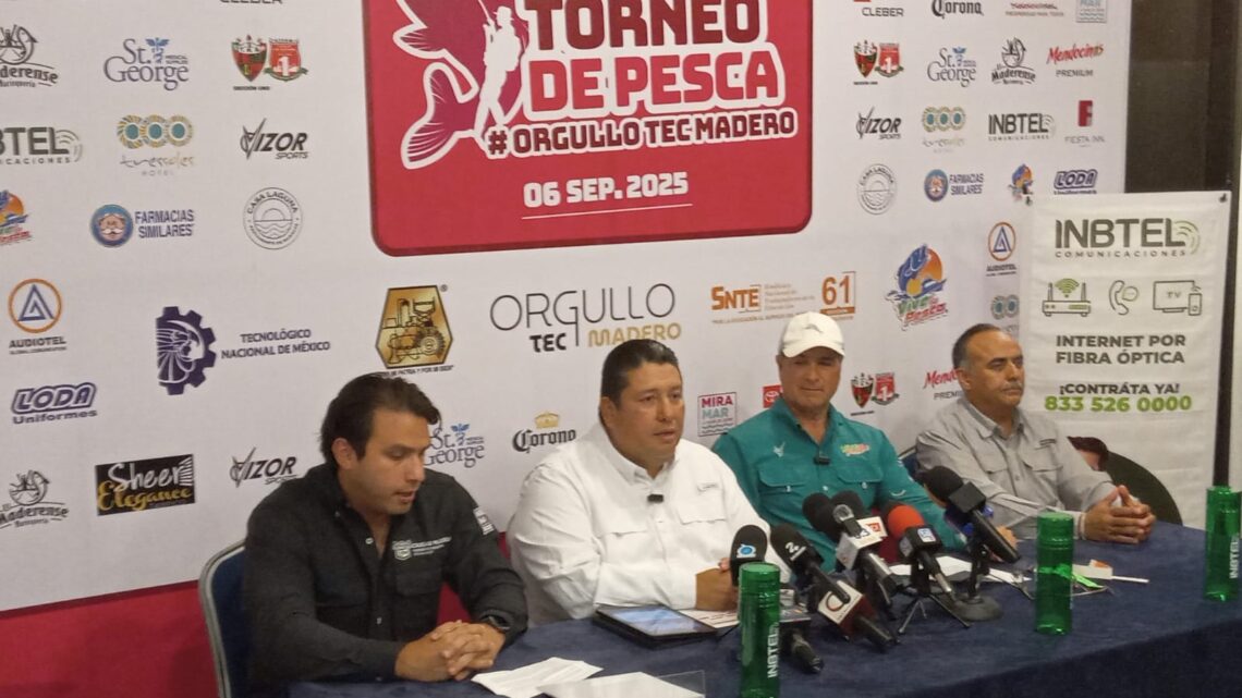 REGRESA EL TORNEO DE PESCA DEL TEC MADERO PARA CELEBRAR EL 71 ANIVERSARIO DEL ITCM.