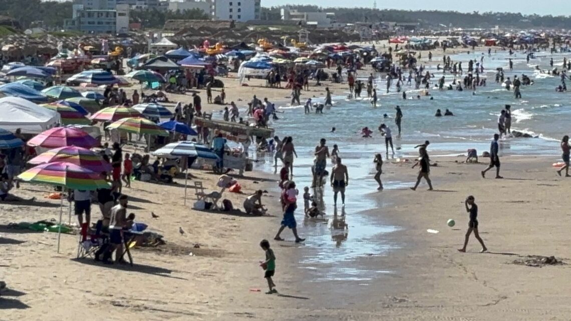 SALDO BLANCO EN PLAYA MIRAMAR PESE A GRAN AFLUENCIA DURANTE EL FIN DE SEMANA.