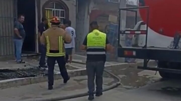Se Incendia Domicilio En Ciudad Madero; No Se Reportan Heridos