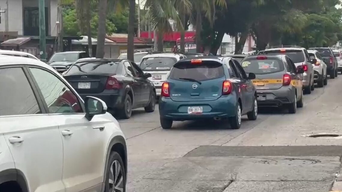 OBRAS HIDRÁULICAS ASFIXIAN VIALIDAD EN CIUDAD MADERO