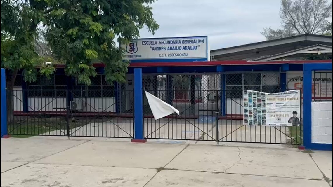 Roban en cooperativa de la secundaria N4 Andrés Araujo Araujo