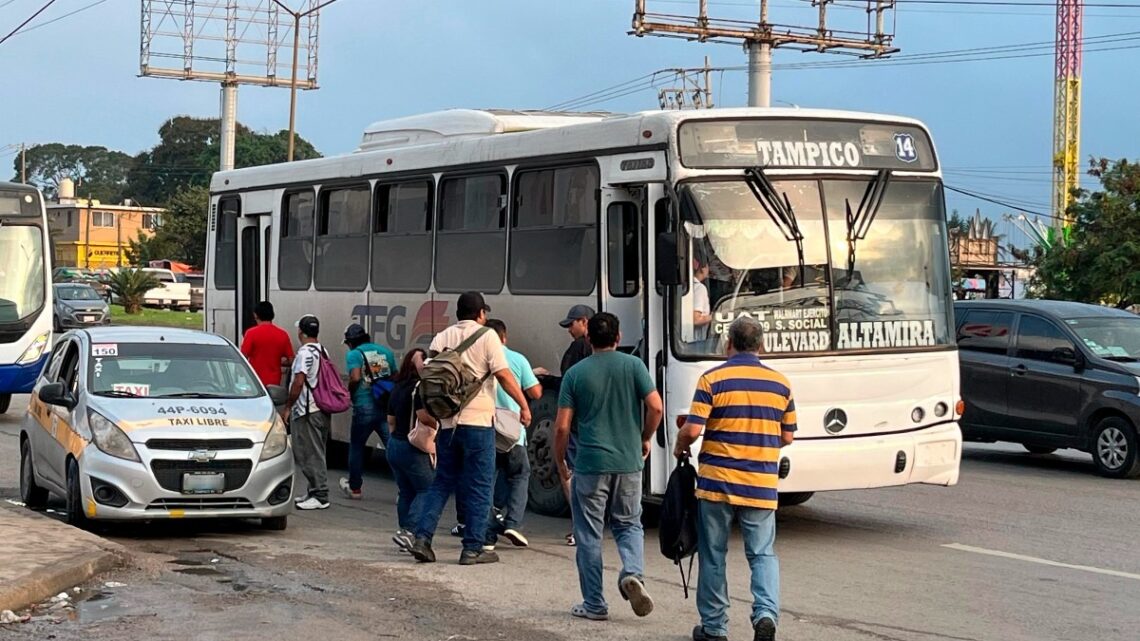 Crece El Descontento Ciudadano Ante El Próximo Incremento Al Costo Del Pasaje En La Zona Sur De Tamaulipas.