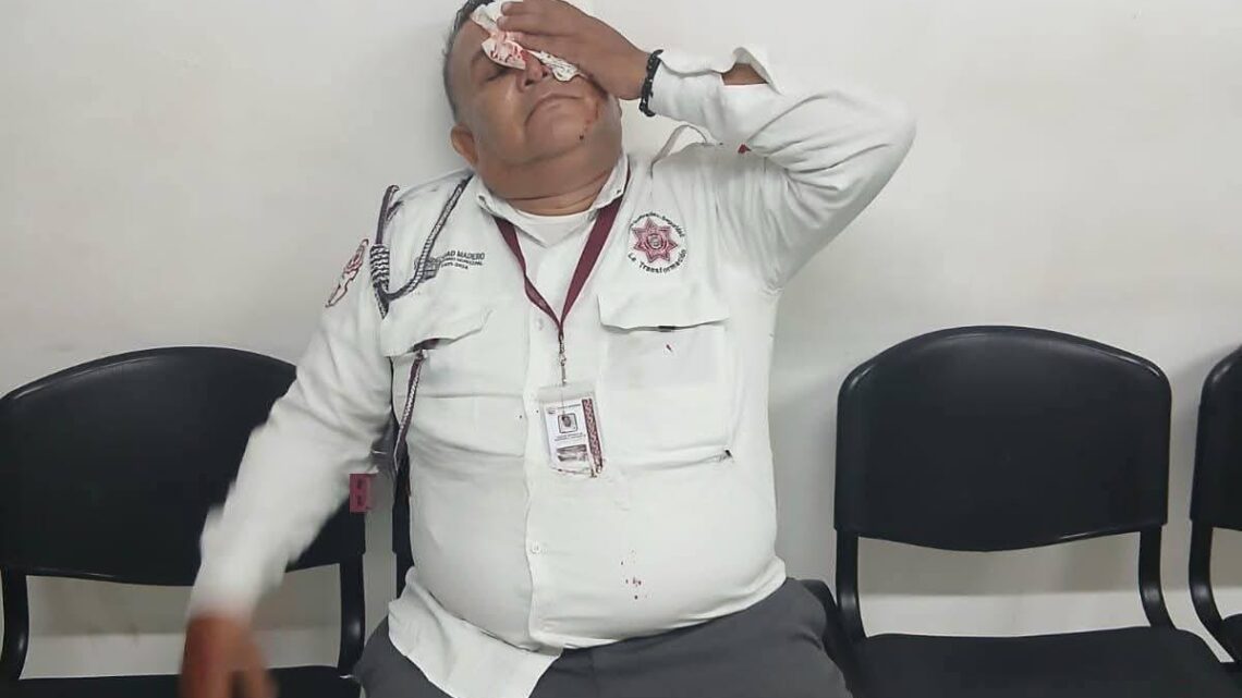 Joven En Presunto Estado De Ebriedad Agrede A Agente De Tránsito En  Madero Y Le Causa Lesión.