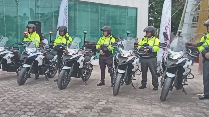 Entrega En Madero De 10 Motocicletas Patrulla Para Reforzar Labores De Seguridad Vial.