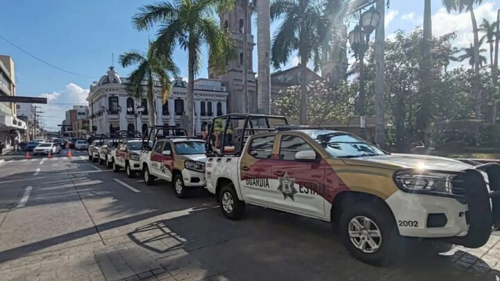 Patrullas De La Guardia Estatal Están En Mantenimiento En Tampico