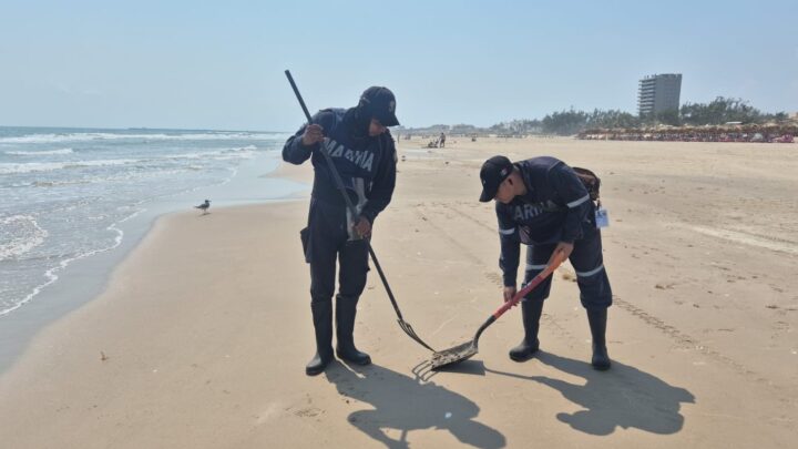 Activan Plan Marina En Fase Preventiva Ante Posible Arribo De Hidrocarburo A Playa Miramar.