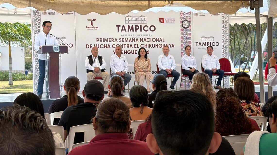 Arranca Jornada Nacional Contra El Dengue Y Chikungunya En Tamaulipas.