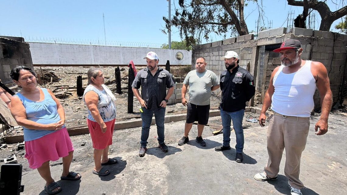 UT De CTM Apoya A Familia Afectada Por Incendio