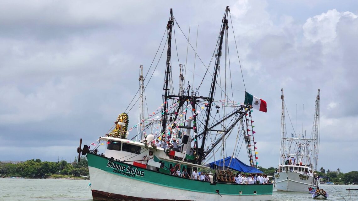 La Fe Surcó Las Aguas Del Río Pánuco En Honor A La Virgen Del Carmen.