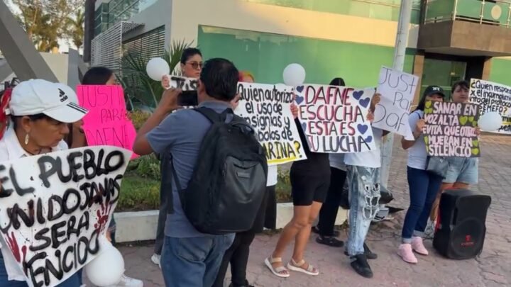 Ciudadanos Marchan En Ciudad Madero Para Exigir Justicia Para Dafne.